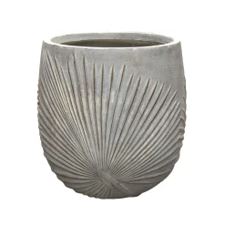 Decoris Tuindecoratie<Pot A x el grijs 23 cm