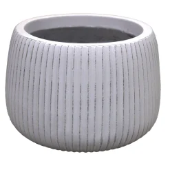 Tuindecoratie<Pot Beltovo smoke grey 24 cm