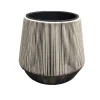 O'malley Vazen En Potten<Pot Calvisi 28 cm grijs