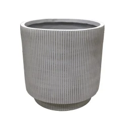 O'malley Tuindecoratie<Pot Cardella smoke grey 24 cm
