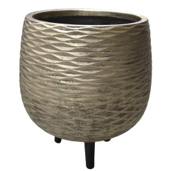O'malley Tuindecoratie<Pot Carsoli gold 37 cm