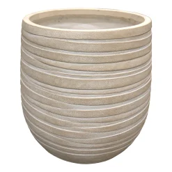 O'malley Tuindecoratie<Pot Cascada antique beige 22 cm
