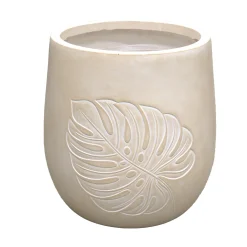 O'malley Tuindecoratie<Pot Cima antique beige 22 cm