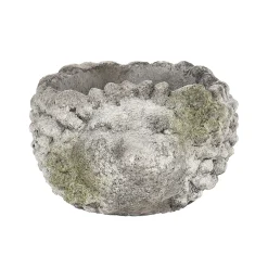 Vazen En Potten<Pot egel 14 cm cement