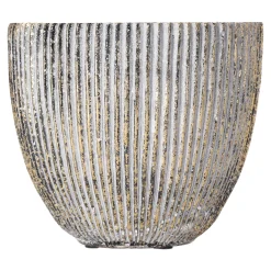 Mega Collections Vazen En Potten<Pot Egg Cosmic Gold 16 cm