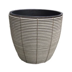 O'malley Tuindecoratie<Pot Gagliano 23 cm grijs
