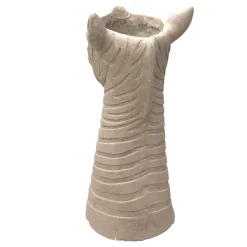 O'malley Tuindecoratie<Pot giraffe wash brown 40 cm