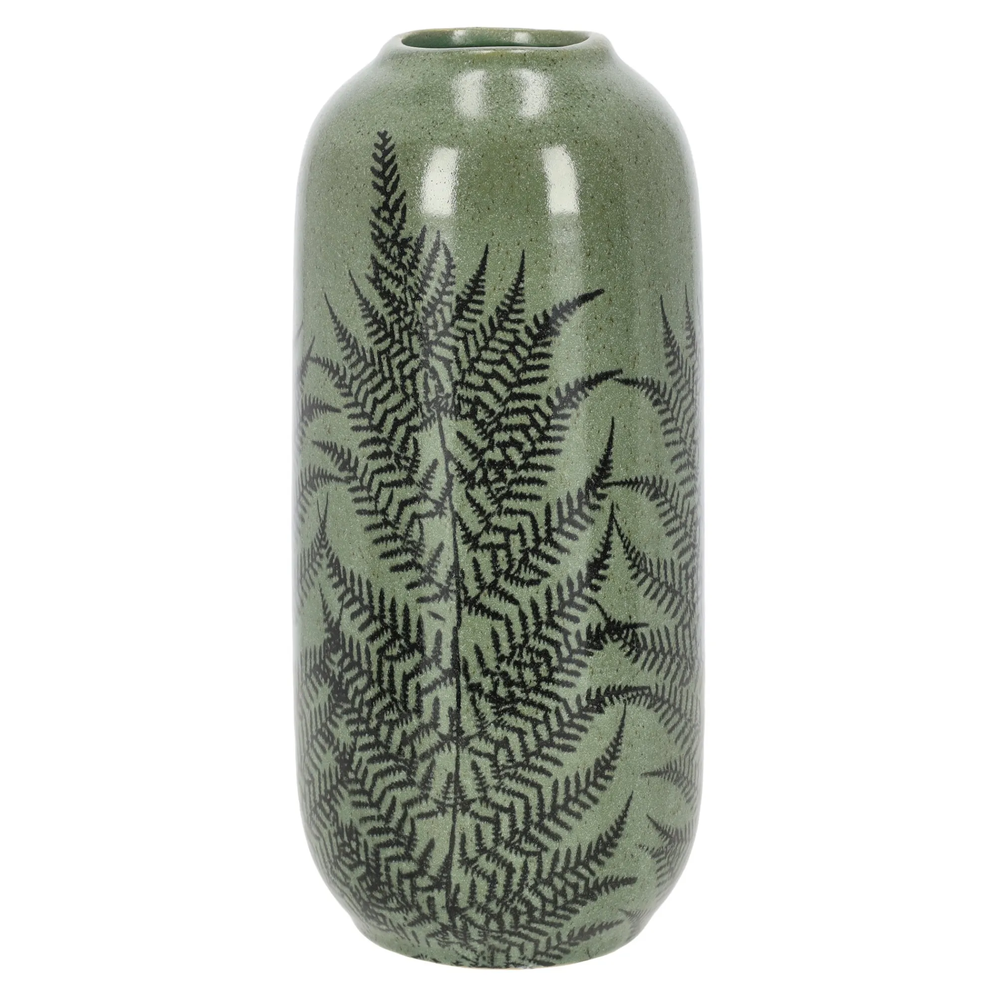 Vazen En Potten<Pot leaves groen 30 cm