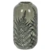 Vazen En Potten<Pot leaves groen 23 cm