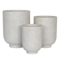 O'malley Tuindecoratie<Pot Tavila beige 30 cm