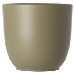 Mica Decorations Vazen En Potten<Pot Tusca rond groen 11 x 12 cm