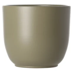 Mica Decorations Vazen En Potten<Pot Tusca rond groen 9 x 10 cm