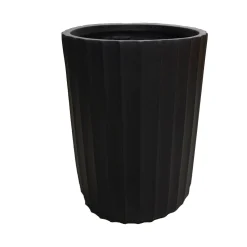 O'malley Tuindecoratie<Pot Valena wash black 33 cm
