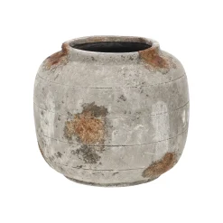 Vazen En Potten<Pot 19 x 16 cm rustiek