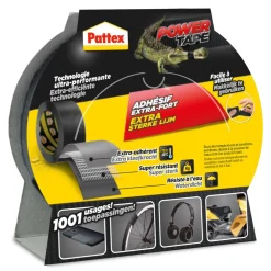 Pattex Bouw<Power tape 10Mx50mm zwart
