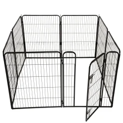 Friendly Pet Hondenbench<Puppyren 8-hoekig 77x101cm zwart
