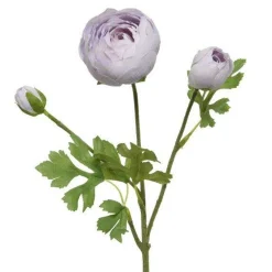 Decoris Kunstplanten En Kunstbloemen<Ranonkel lila 51 cm