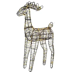 O'malley Kerstdecoratie|Kerstverlichting<Rendier 720 LED classic white