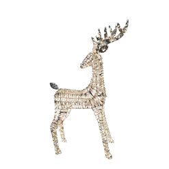O'malley Kerstdecoratie|Kerstverlichting<Rendier 960 LED warm wit
