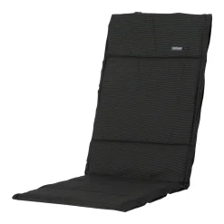 Madison Tuinkussens<Rib black luxe fiber kussen 123x50