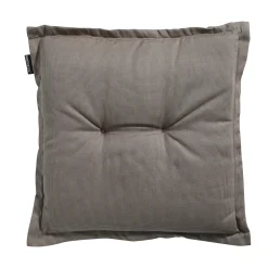 Madison Tuinkussens<Rib light grey hocker 50x50