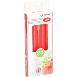 Alpina Koken & Tafelen<Rietjes+borstel 4+1