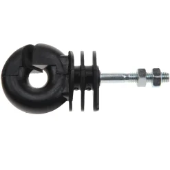 Koltec Afrastering<Ringisolator metalen paal
