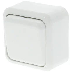 Q-link Schakelmateriaal<Schakelaar wissel Exo OPB PW