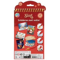 Creative Craft Group Kerstdecoratie<Schilderen met water Sint