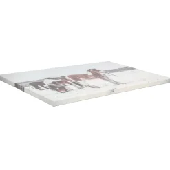 O'malley Kerstdecoratie<Schilderij LED paarden 60 x 40 cm