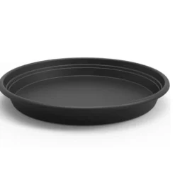 Florus Koken & Tafelen<Schotel rond 25 cm intense black