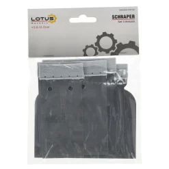 Lotus Verfspullen<Schraper set 5-8-10-12 cm 4-delig