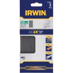Irwin Toebehoren Elektrisch Gereedschap<Schuurgaas 190 x 93 mm K120 5st.