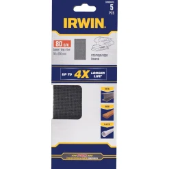 Irwin Toebehoren Elektrisch Gereedschap<Schuurgaas 230 x 93 mm K80 5st.