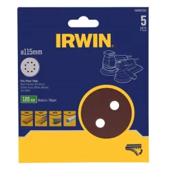Irwin Toebehoren Elektrisch Gereedschap<Schuurschijf Ø115mm K120 5st.