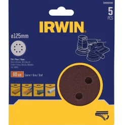 Irwin Toebehoren Elektrisch Gereedschap<Schuurschijf Ø125mm K60 5st.