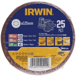 Irwin Toebehoren Elektrisch Gereedschap<Schuurschijf Ø125mm 25st.