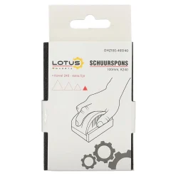 Lotus Verfspullen<Schuurspons 100 mm K240 extra fijn