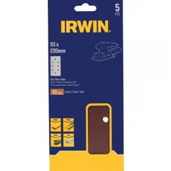 Irwin Toebehoren Elektrisch Gereedschap<Schuurstrook 230 x 93 mm K60 5st. klem