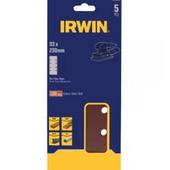 Irwin Toebehoren Elektrisch Gereedschap<Schuurstrook 230 x 93 mm K100 5st. klem