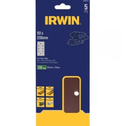 Irwin Toebehoren Elektrisch Gereedschap<Schuurstrook 230 x 93 mm K150 5st. klem