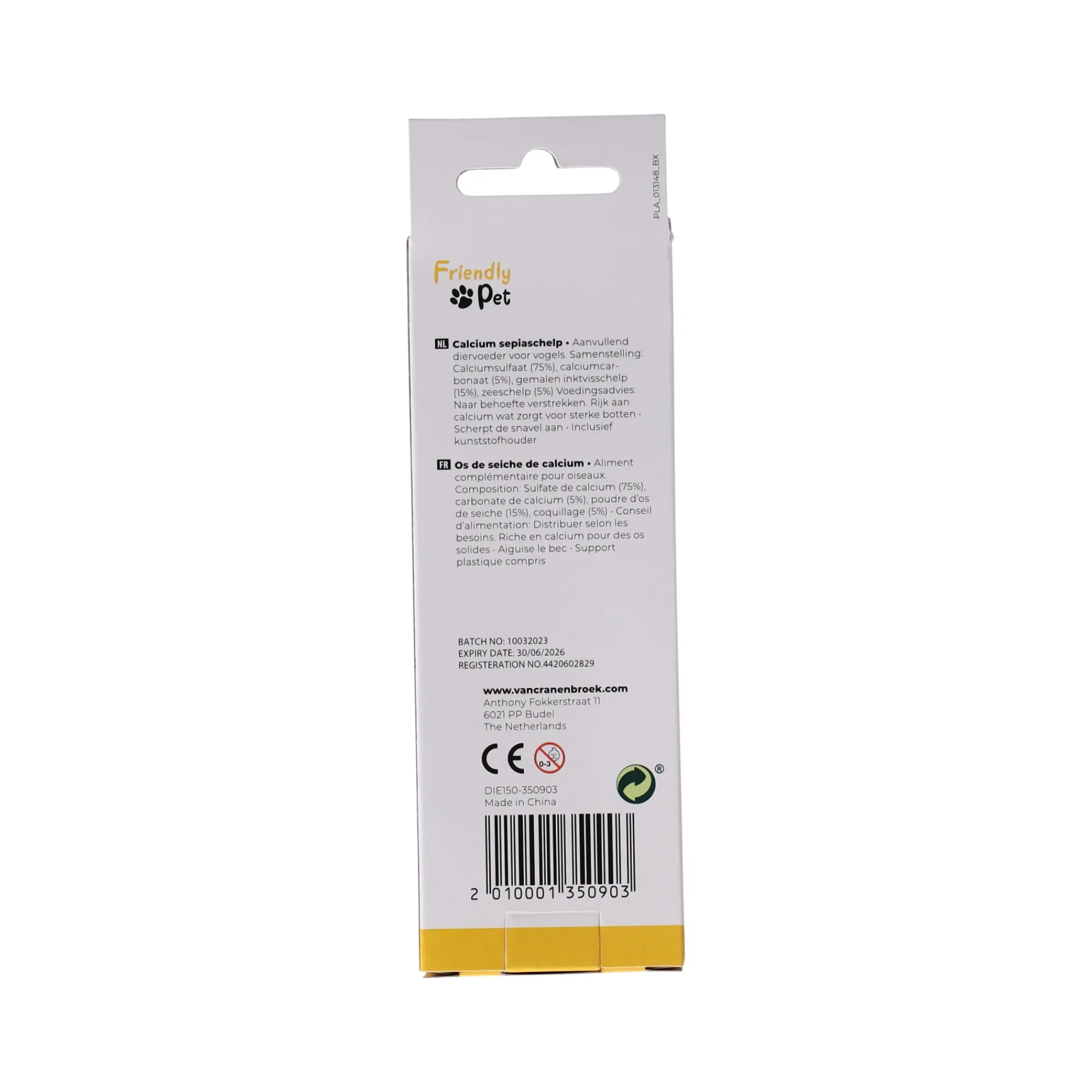 Smulti Vogelverzorging<Sepia schelp Zazoo 11 cm 2st.