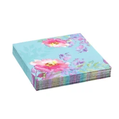 Duni Koken & Tafelen<Servet 33 x 33 cm flowy floral 20st