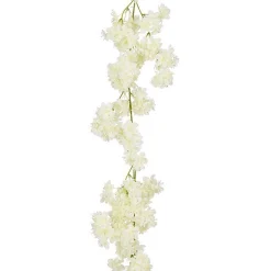 Mica Decorations Kunstplanten En Kunstbloemen<Slinger bloesem creme 180 cm