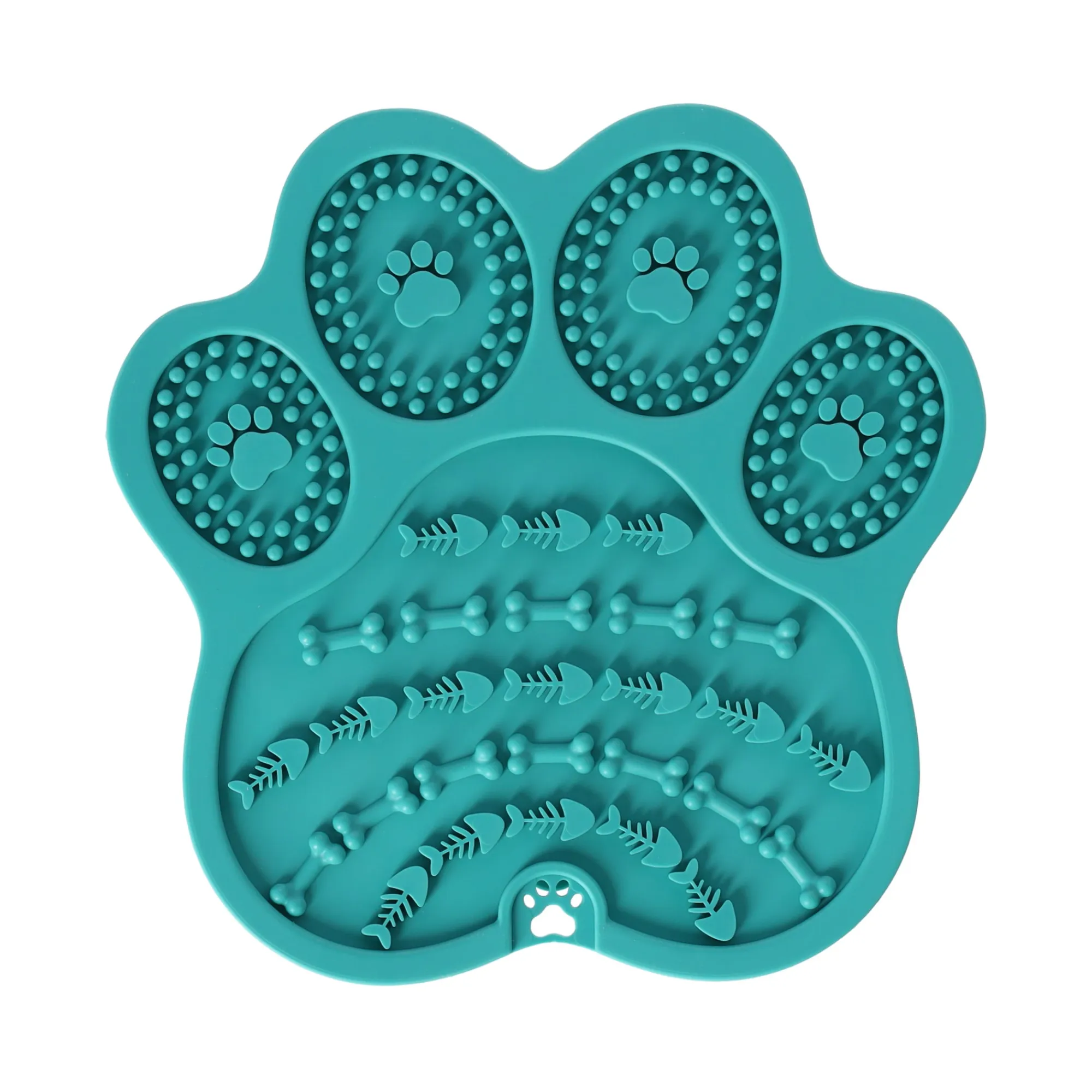 Friendly Pet Drink- En Voerbak Hond<Slowfeeder turquoise