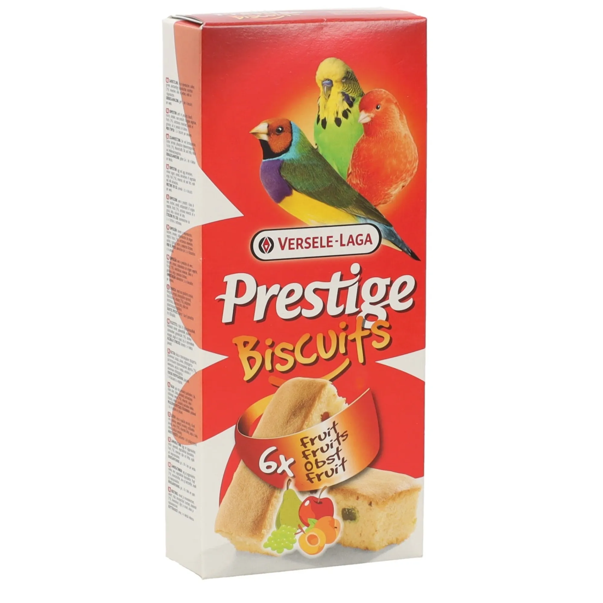 Versele Laga Vogelsnacks<Snack biscuits fruit 6st. Prestige