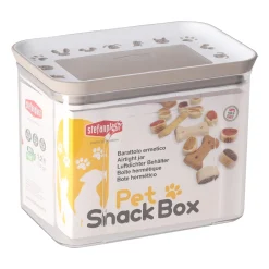 Stefanplast Drink- En Voerbak Hond<Snackbox 1.2L taupe