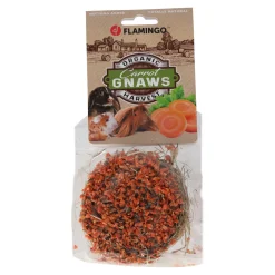 Smulti Knaagdieren Snacks<Snack hooirol wortel 75gr