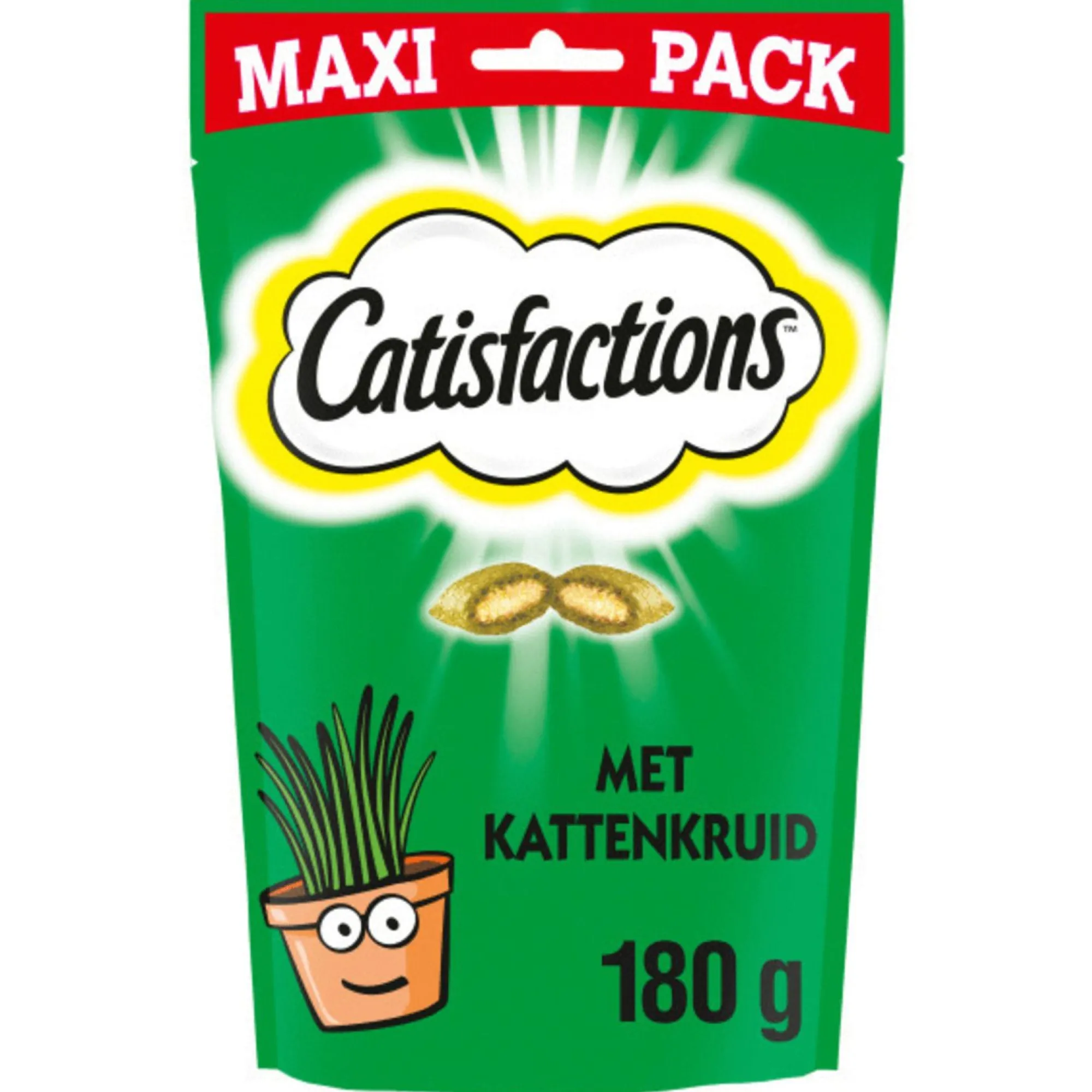 Catisfactions Kattensnoepjes<Snack kat catnip 180g