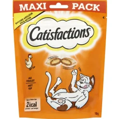 Catisfactions Kattensnoepjes<Snack kat kip 180g
